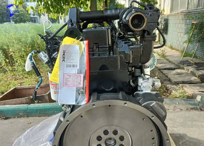 4BT Construction Machinery Engine Complete Cummins 4BT Diesel Engine For Truck Excavator Compression Ratio 17.3-18.5 1