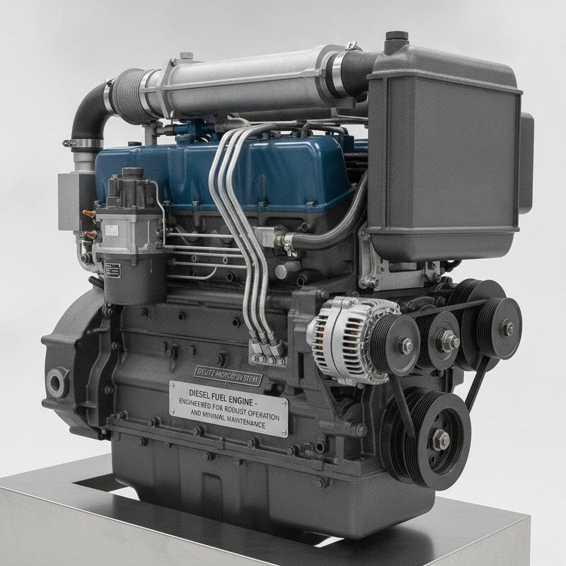 Internal Combustion Engine Deutz Motor System Diesel Fuel Engine Engineered for Robust Operation and Minimal Maintenance